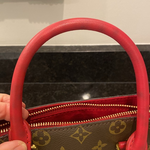 Authenticated Louis Vuitton Soufflot Tote Monogram Canvas with Leather BB - Picture 5 of 16